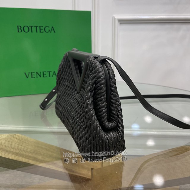 Bottega veneta高端女包 8546B BV寶緹嘉2021包包最新triangle倒三角手提單肩斜挎包三角包  gxz1279